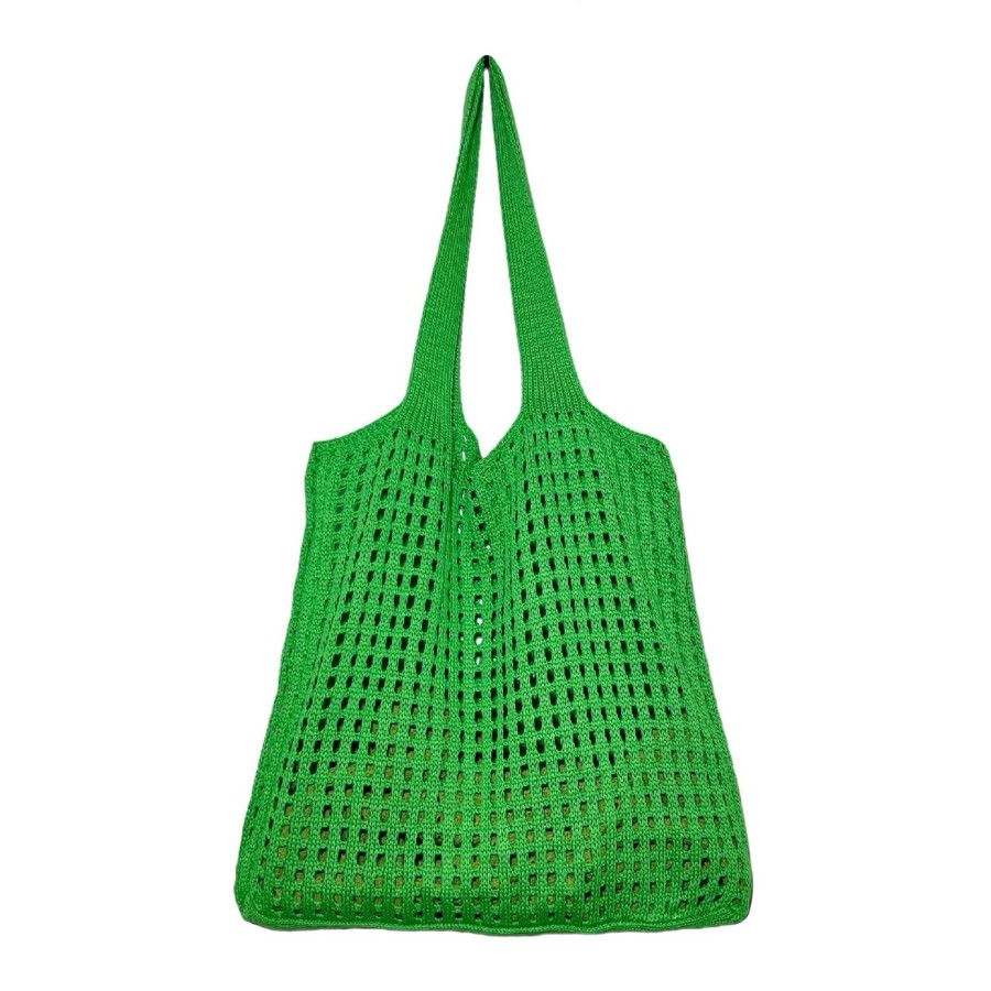 Bags Origami Doll | Handmade Knit Tote Bag