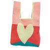 Bags Origami Doll | Handmade Knit Tote Bag