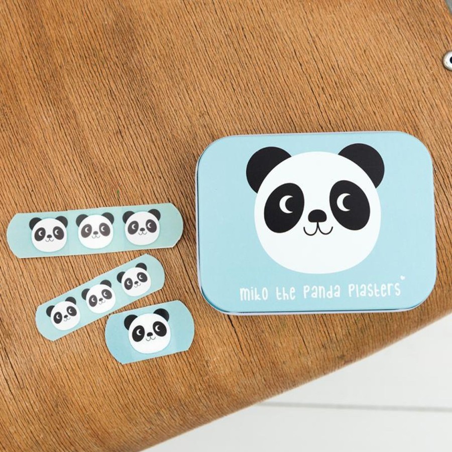 Homestyle Rex London | Rex Child Plasters Tin-Miko The Panda (30 Packs)