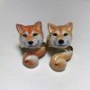 Jewellery Origami Doll | Handmade Shiba Dog Ring