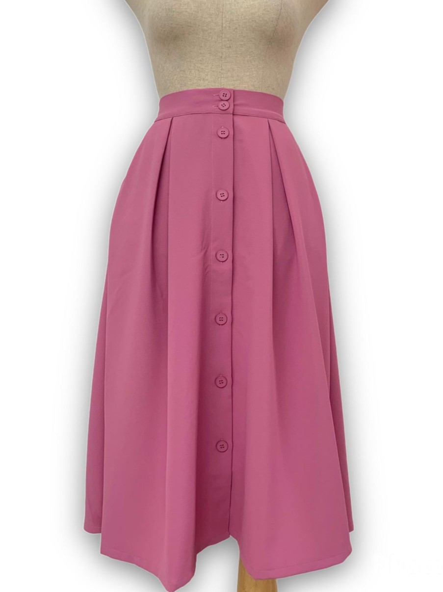 Women Origami Doll | Ashley Skirt-Pink