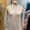 Women Origami Doll | Fundamental Turtle Neck Pullover