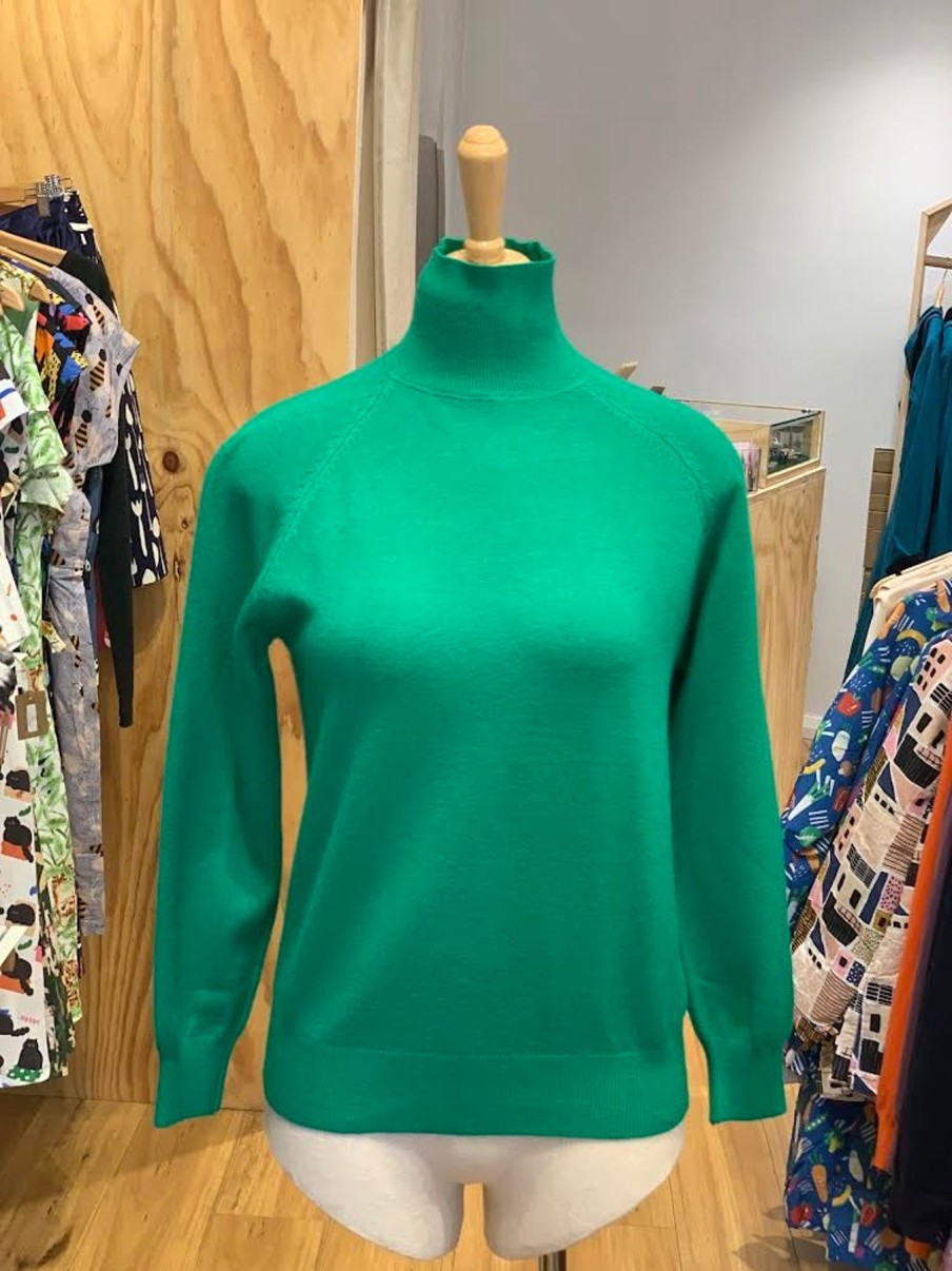 Women Origami Doll | Fundamental Turtle Neck Pullover