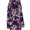 Women Origami Doll | Camila Skirt-Cherry Blossom Purple (Size 8 & 14 Only)