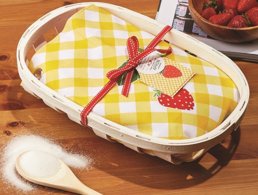 Homestyle Two's Company | Fruit Apron In Basket (Newtown Pickup Only)