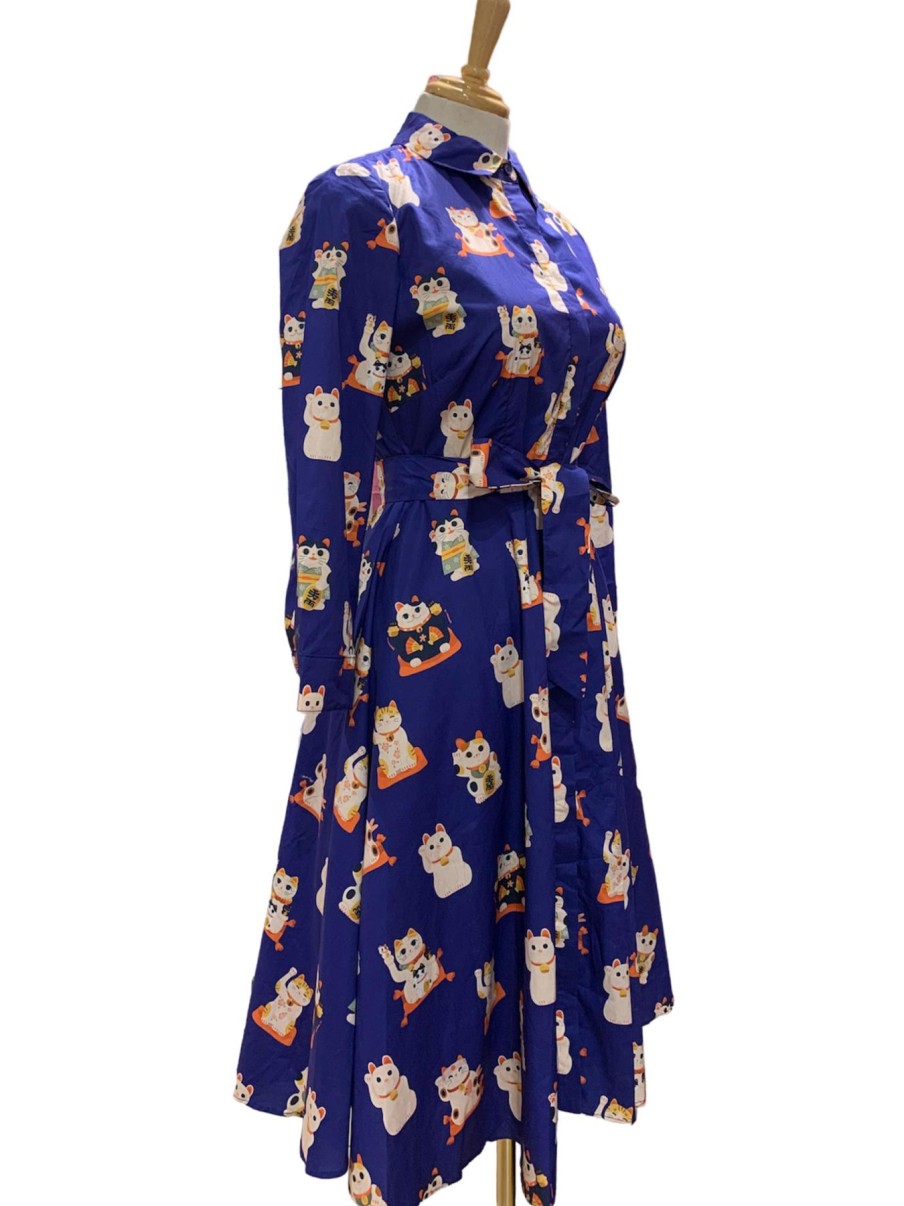 Women Origami Doll | Sophia Dress-Lucky Cat