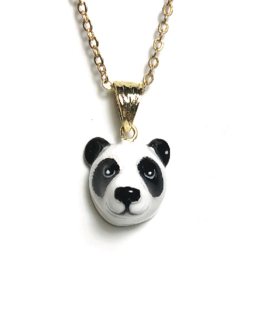 Jewellery Origami Doll | Handmade Panda Face Necklace