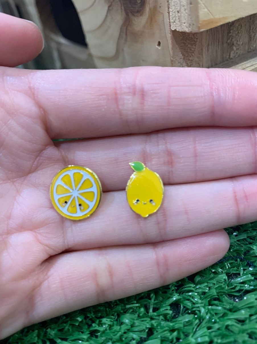 Jewellery Origami Doll | Lemon Earring