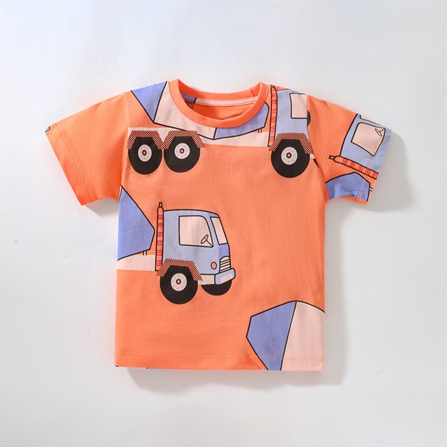 Kids Origami Doll | Cement Truck Tee