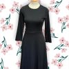 Women Origami Doll | Essential Jersey Dress Black