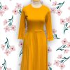 Women Origami Doll | Essential Jersey Yellow