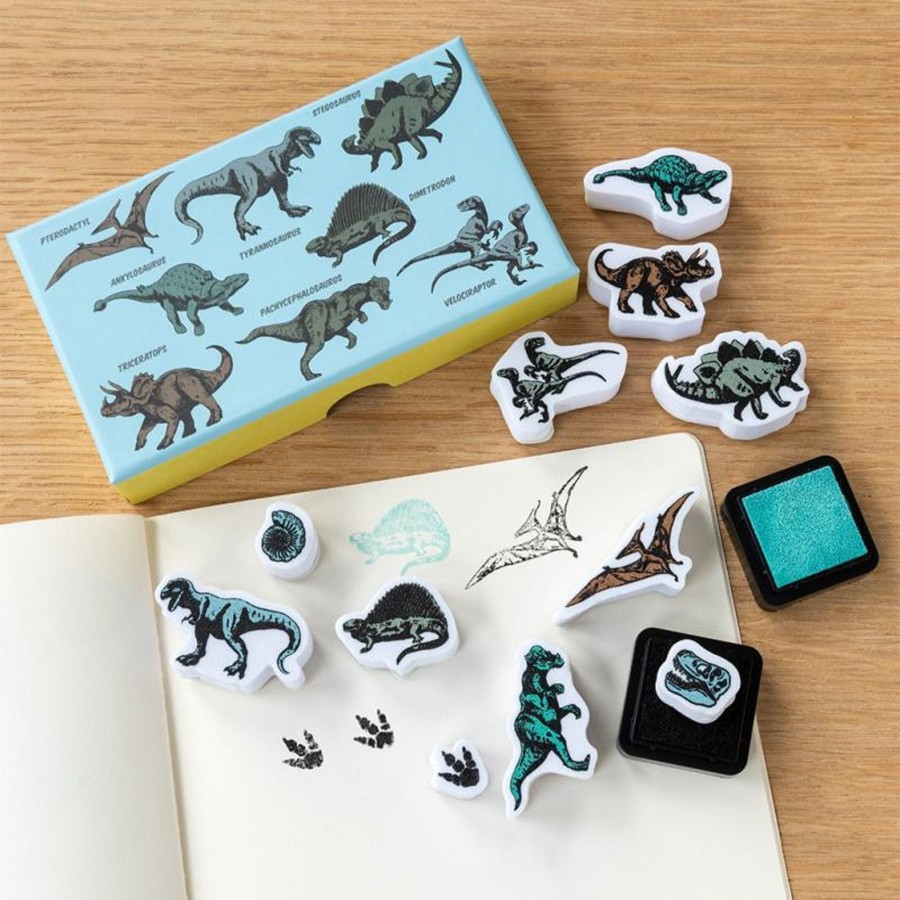 Homestyle Rex London | Set Of Mini Stamps-Prehistoric Land