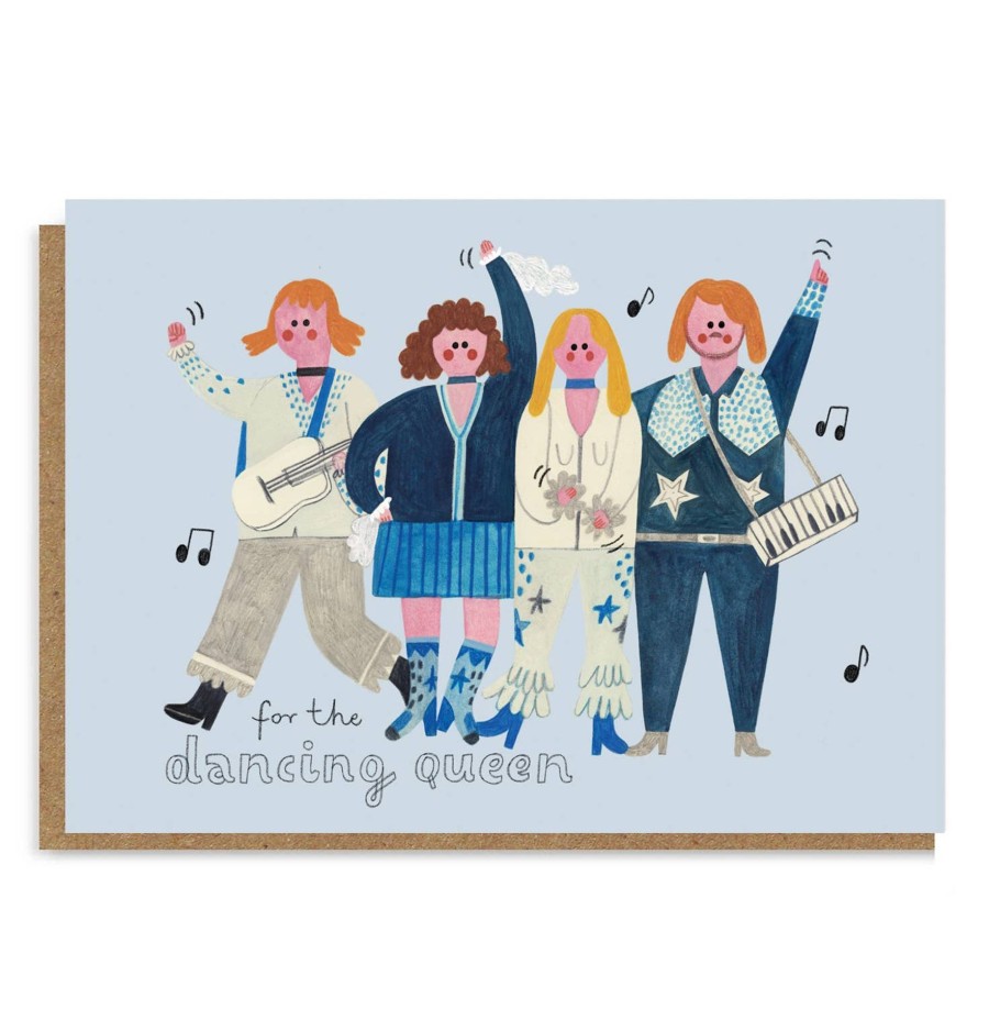 Homestyle Daria Solak Illustrations | Abba Dancing Queen Card