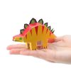 Homestyle Origami Doll | Paper Craft Post Card (Dinosaurs)