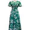 Women Origami Doll | Hanna Dress-Blossom Green (Size 16 Only)