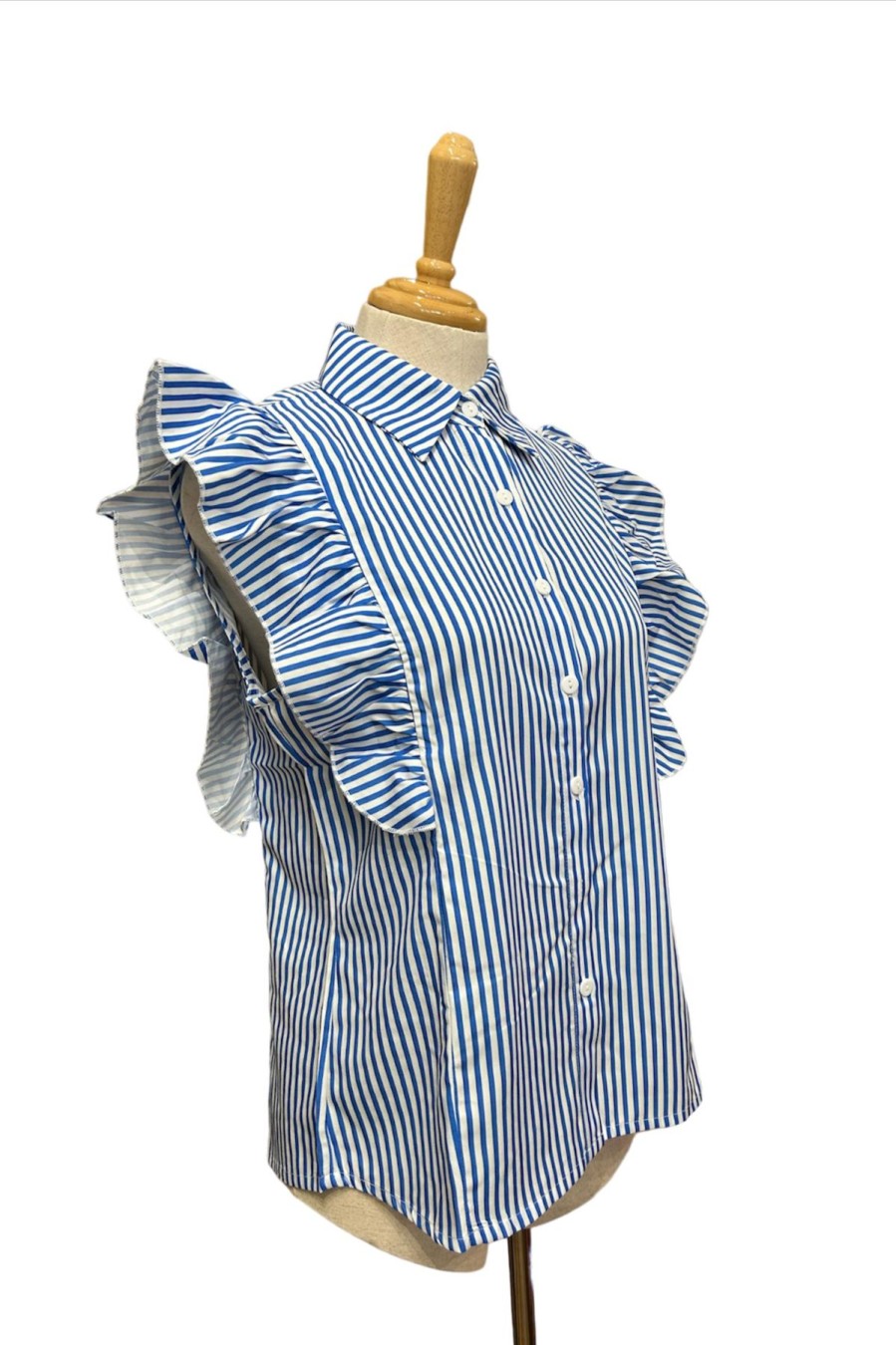 Women Origami Doll | Mandy Striped Top