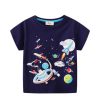 Kids Origami Doll | Glow In The Dark Space Venture Tee Kids