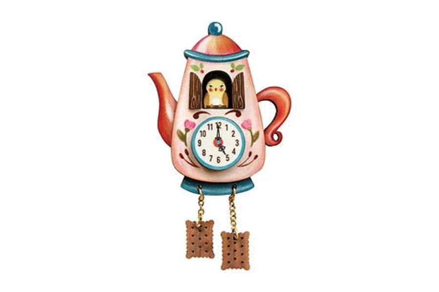 Homestyle Laliblue | Laliblue Teapot Clock Brooch