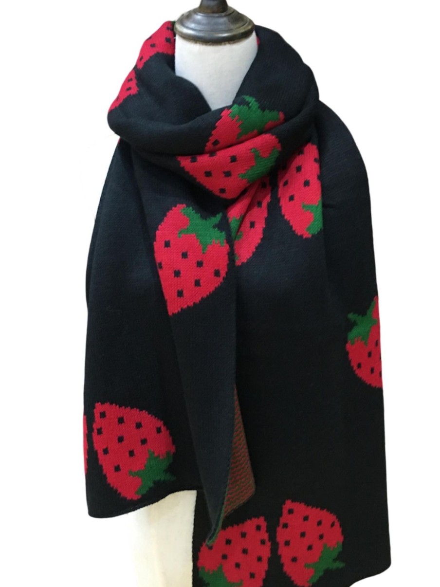 Homestyle Origami Doll | Strawberry Scarves (L)