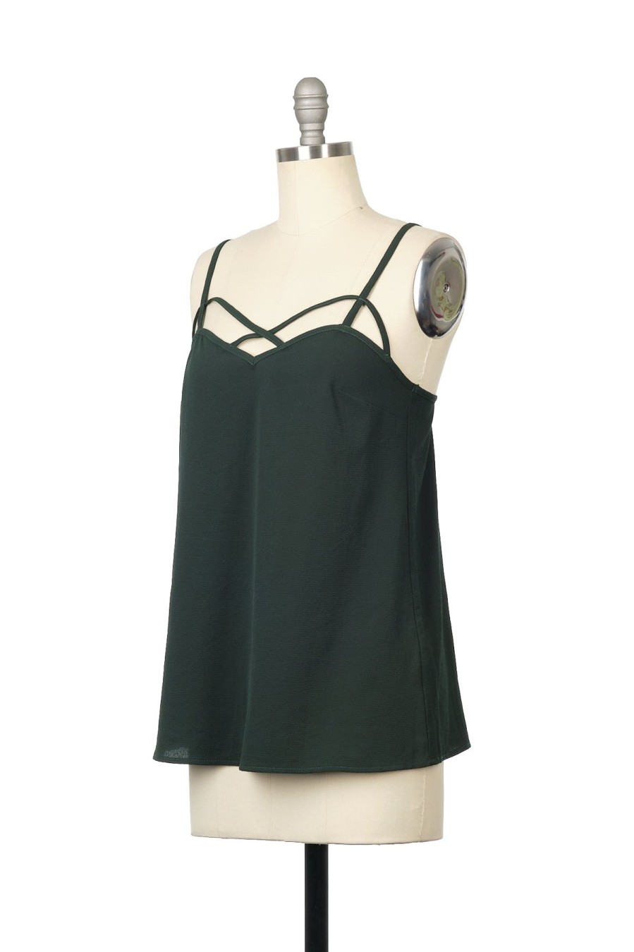 Women Origami Doll | Simple And Elegant Tank Top