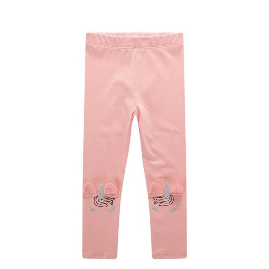 Kids Origami Doll | Pink Unicorn Kids Legging (Last One/7 Yrs Old Only)