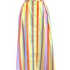 Women Origami Doll | Ashley Skirt-Multi Stripes