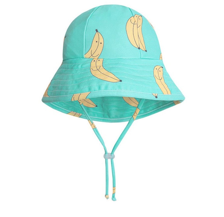 Kids Origami Doll | Banana One Piece Kids Swimsuit/Cap Set