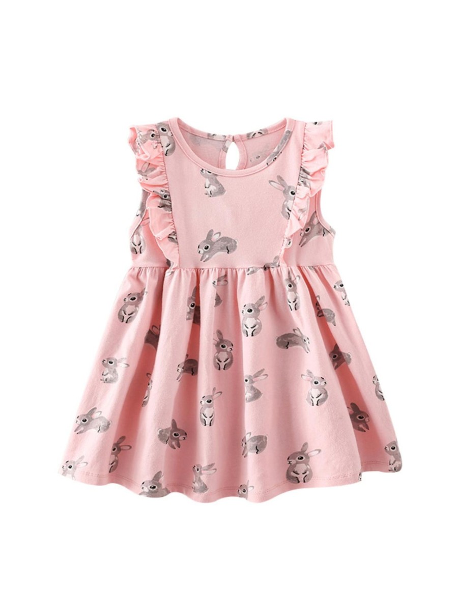 Kids Origami Doll | Rabbit Pink Dress