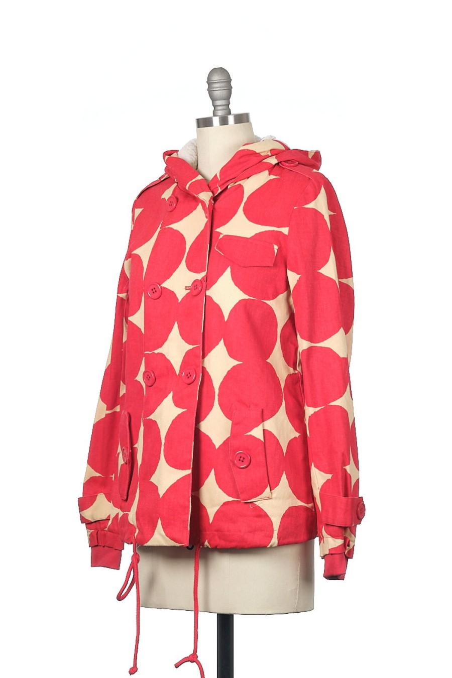 Women Origami Doll | Join The Dots Jacket Red