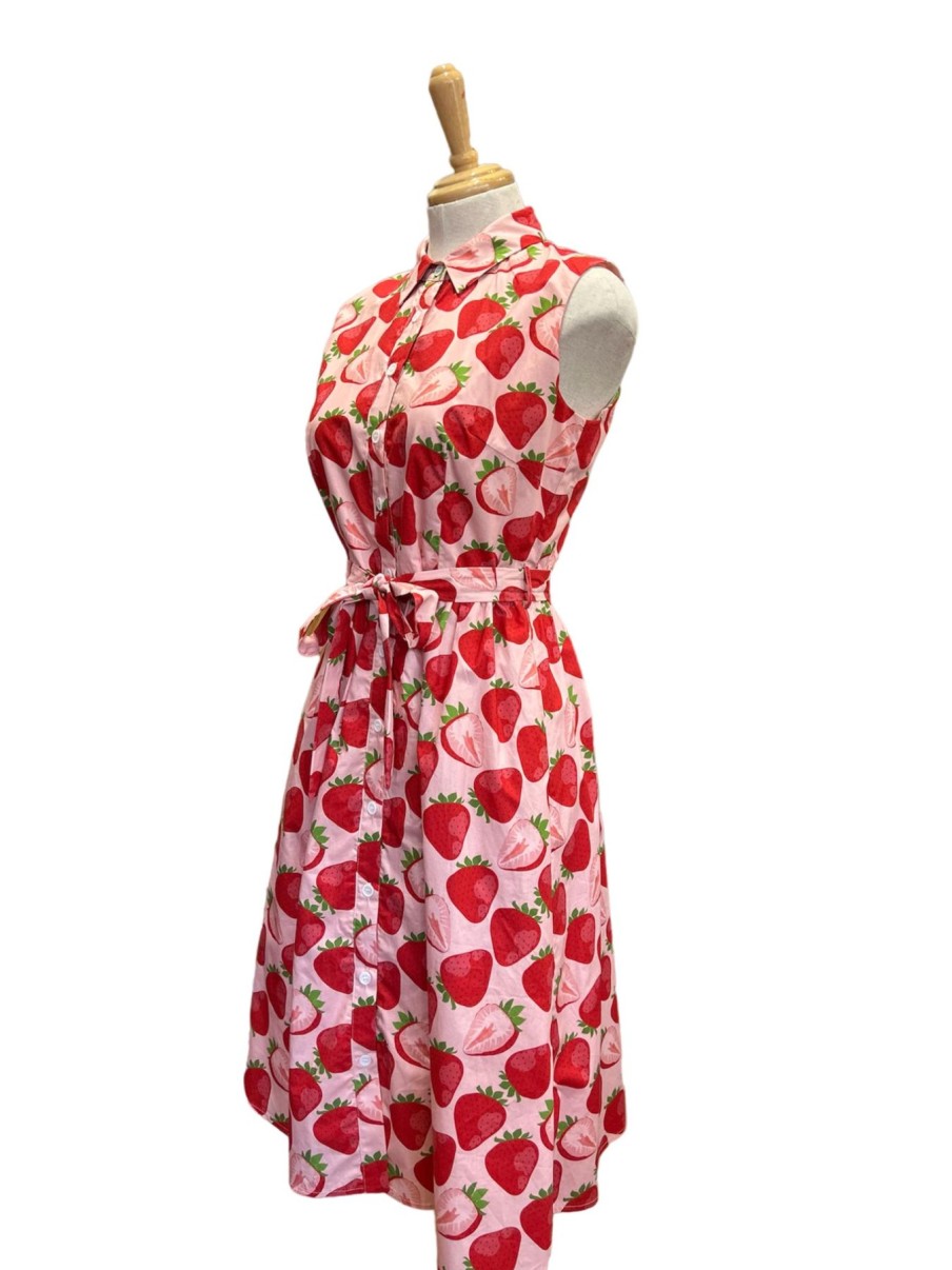 Women Origami Doll | Great Adventure Dress-Strawberry