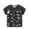 Kids Origami Doll | Glow In The Dark Astronaut Tee Kids