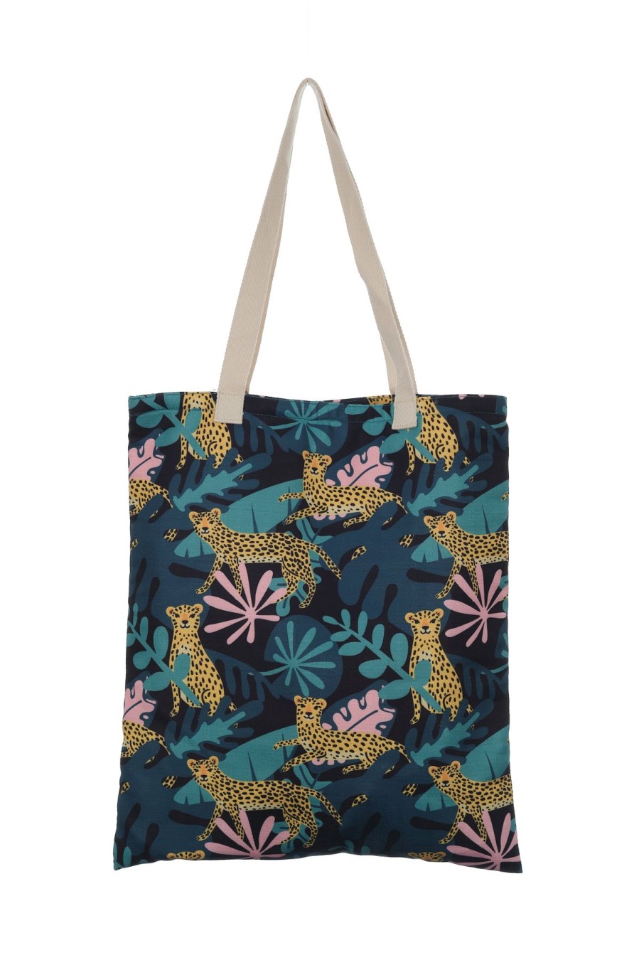 Bags Origami Doll | Tote Bag-Jungle Fever Leopard