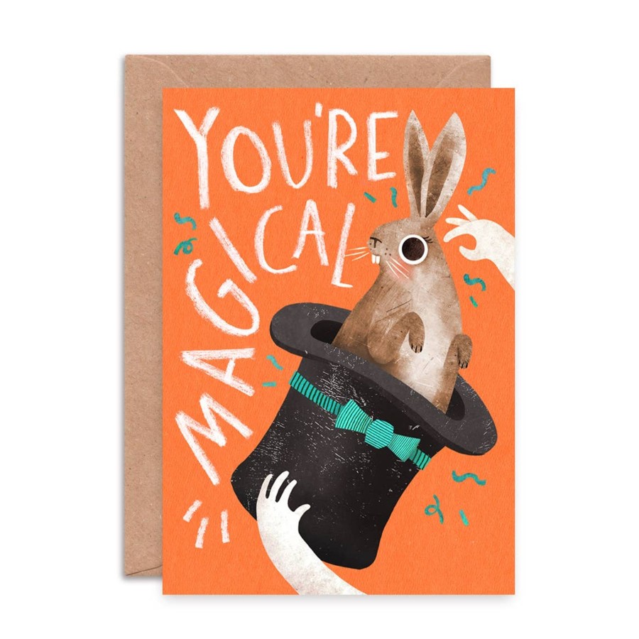 Homestyle Emily Nash Illustration | You'Re Magical Rabbit Single Greeting Card