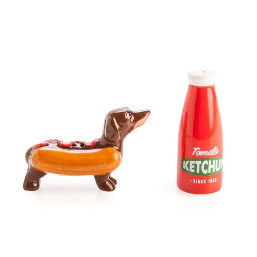 Homestyle MDI | Salt And Pepper Set Sausage Dog And Ketchup