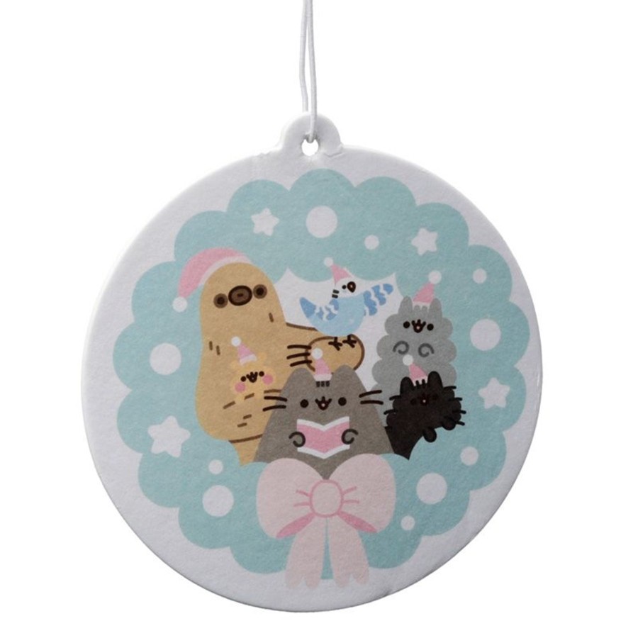 Homestyle Puckator | Christmas Cookie Pusheen The Cat Christmas Wreath Air Freshener Tree Air Freshener