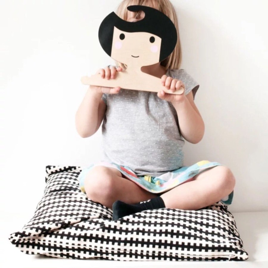 Homestyle Origami Doll | Wooden Coat Hanger For Kids